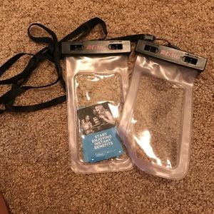 Waterproof phone case holder